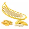 Vegetable Kitchen Tool Dining Bar Home Garden Drop Delivery Banana Slicer Chopper Cutter Peeler Fruit Salad Sundaes Cereal Easy DD023