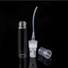 2021 3ML 5ML 10ML Spray Bottle Empty Clear Glass Refillable Portable Perfume Fine Mist Atomizer Cosmetic Container Sample Vial