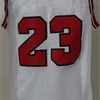 Vintage retro da Carolina do Norte #23 Nome All Styles Red White Black Scottie 91 Rodman 33 Pippen Dennis