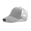 Hot Baseball Cap Men Casquette Femme Ponytail Summer Hat Women Sun Sport Mesh Snapback Hip Hop