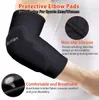 BenKen Elbow Brace Adjustable Support Compression Sleeves for Tennis and Golfers Tendonitis Arthritis Pain Q0913