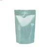 Reusable Snack Zipper Bags Matte Plastic Mylar Stand Up Coffee Bean Pouches Biscuits Organizer Living Room Ziplock Baggoods