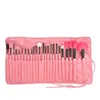 24pcs / set Professionele make-upborstels 3 kleuren make-up borstel sets make-ups gereedschap