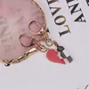 DIY beste vriend voor vrouwen meisje hartvormige wijnfles puzzel pendan accessoires sleutelhanger charms sieraden geschenken 2019