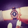 Unisex Kuvars İzle Analog Deldi Hollow PU Deri ABD Moda Trend Erkek Ve Bayan Öğrencileri Çift Saatler Bayanlar Gfit Rahat Saatı