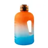 3.78ml Sport Big Gallon Water Bottle With Filter Net Fruit Infuse BPA Free My Drink Bottles Outdoor Gym Hiking HH21-439