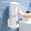 Indução Automática Espumante Soap Dispenser Mão Sanitizer Máquina Carregando Volume De Espuma Ajustável Inteligente Sabão Distribuidores