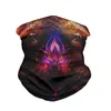 High Elastic 3D Skull Seamless Bandana Cycling Scarf Men Women Headwear Face Mask Tube Bike Ski Hiking Magic Balaclava Caps & Masks