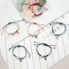 Handmade Colorful Rope Lucky Cat Bracelet For Women Girls Birthday Gifts Charm Tassel Fashion Couple Bangles
