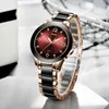 Montre Relogio Lige Brand Sunkta Fashion Watch Kvinnor Lyx Keramik och Alloy Armband Analog Women Wrist Watch Relogio Feminino Q0524