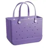 2022 38/32 / 13CM Candy Color Multicolor Luxury Bucket Beach Tote Bag Silicone Eva Pineapple Tie Bag di piccole dimensioni