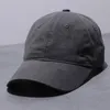 2021 Men's summer casual fashion washed soft top baseball caps simple all-match women's small brim cap hats women h-7105