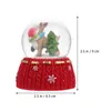 Novelty Items 1pc Pretty Xmas Crystal Decor Snow Globe Christmas Gift