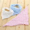 Hair Accessories Baby Bibs Infant Boys Girls Bandana Bib Burp Cloth Cotton Triangle Scarf Meal Collar