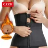 CXZD Cintura sottoseno da donna Shapewear Corsetti da allenamento per la vita/Cincher ZipHook Clessidra Body Shaper