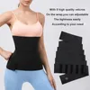 Taille Trainer Frauen Kleid Abnehmen Körper Shaperwear Gürtel Fett Kompression Strap Bauch Wrap Taille Trimmer Gürtel Sauna Korsett Elastische 220307