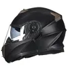 Motorfiets helmen modulaire flip up dubbele vizier lens helm mannen vrouwen veiligheid motorcross racing vol gezicht casco moto capacete dotmotorcycle