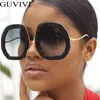 Sunglasses Irregular Round Oversize Polygon Crystal Frame Eyeglasses Luxury Brand Designer Shiny Diamond Eyewear Uv400 Shades 22032951238