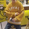 Mäns Tröjor Houzhou och Jumpers Sweater Pullover Men Stickad Sweathirts Vintage Kläder Koreansk Streetwear Hip Hop Harajuku