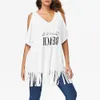 Badpak Cover Up Summer Pareo Beach Tassel Badmode Vrouwen Badpak Katoen Kaftan Draag # Q366 210420