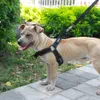 No-Pill Hotness Easy On / Off Pet Harness Kamizelka Walking Running Szybkie dopasowanie odblaskowe dla małych średnich i dużych psów Trening 210712