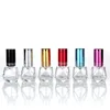Hoge kwaliteit 8ml Mini Glass Essential Oil Parfum Flessen Fragrance Atomizer Travel Spray Fles voor reiziger