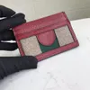Klassiska män Kvinnor Kreditkort Hållare Mode Mini Small Plånbok Handy Slim Bank Hållare Unisex Key Pouch Coin Purse