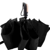 Palony varumärke läder krökt handtag män automatiska affärer paraply manliga vindtäta svart stora auto paraplyer parasol regn paraguas 210626