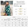 Hiloc Animal Print Pajama Feminino Summer Nightwear Suits Satin Set woman 2ピース長袖スリープトップ210831104210486