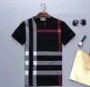 قمصان رجالي مطبوعة بأحرف سوداء مصمم أزياء صيفي عالي الجودة بأكمام قصيرة مقاس M-3XL # 11