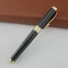 Penne a sfera Jinhao 1200 Golden Dragon Red Crystal Eyes Roller penna a sfera cancelleria ufficio regalo di scrittura aziendale