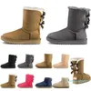 2021 arrivel designer femmes bottes Australie Classique neige Bottes femmes fille hiver Bowtie mode Cheville Plus coton Garder au chaud taille 5-11