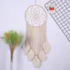 Wandbehang-Dekor, Traumfänger, groß, Boho-Stil, gewebte Feder, handgefertigt, Traumfänger, Quasten, Dekoration, Schlafzimmer, Wohnheim, Kinderzimmer, schickes Ornament, Bastelgeschenke