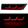 1 para z wodą Turning Signal Reflektor hamulcowy dla Perodua MyVi 2018-2021 Tylny zderzak LED Reflektor Light Bar Bezza samochód