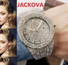 Iced Out Full Diamonds Ring Armbanduhr Top Fashion Hip Hop Edelstahl Herren Damen Kalender Quarzwerk Business Armband Uhren Montre De Luxe Herren Geschenke