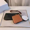 Classic Luxurys Brands Bag Monin Pouch Key Purse Bolso Bolsos de bolso 3pcs/set Genuine Leather Lady Diseñadores de moda Tiestra de cartas de billetera