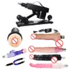 AKKAJJ Sexmöbel für Frauen und Männer, Stoßmassage-Maschinenpistolen-Spielzeugset mit austauschbarem 3XLR-Aufsatzsatz