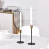 Uchwyty świecowe Świecznik Dekoracja Home Dekoracja Ślubna Europejska Żelaza Candlestick Metal Ozdoby Rzemiosło T2I53059