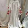 Jastie Ethnic Floral Embroidery Midi Dress Women Boho Tassel Lantern Long Sleeve Dress Autumn Casual Beach Vestidos tunic robe 210419