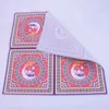 20pcs tovaglioli usa e getta carta velina Eid Mubarak felice Ramadan rifornimenti del partito celebrazione decorazione M68E cucina