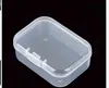 三つのサイズの澄んだ蓋付き小さなプラスチック箱のための小さなプラスチック箱のためのツール収納ジュエリーディスプレイスクリューケースビーズコンテナ新しい