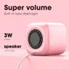 Pink Computer Speaker Laptop PC Column Deep Bass Sound Subwoofer Music Player Audio Loudspeaker Not Bluetooth Speakers