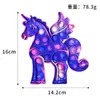 Unicorn Toy Push Pop Bubble Sensory Autism behöver squishy It Stress Angst Reliever Anti-Stress Squeeze Adult Child Toys9788070