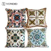 Hand-embroidered Sofa Decorative Pillow Cushions for Car Decoration Fashion Flower Soft Cushion Almofadas Vintage 210716