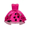 Robes pour filles Robe nœud papillon pour enfants Fête Filles Cadeau de mariage Anniversaire 3-10 ans Halloween