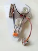 Prewired Wiring Harness CTS 250K Copper Shaft Potentiometer Guitar Pickup
