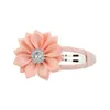 Baby Girls Barrettes Clips Princess HairPins Infant Flowbbon Hair Brips Dzieci Simple BB Clip Kids Toddler Hair Akcesoria YL810