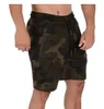 Moda casual masculino jogger shorts de compressão moda respirável preto cintura elástica esportes calças atléticas masculino verão casual shorts esportivos