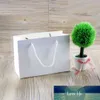 Presente Envoltório 10 Pcs Branco Cartão Cosméticos Cosméticos Casamento Roupa DIY Handmade Bolsa de Aniversário Bolsa Embalagem Com Rope1 Preço de Fábrica Especialista Qualidade