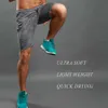 Short de Gym Homme Running avec 3 Poches Zippées Invisibles Respirant Ultra Léger Entraînement X0705